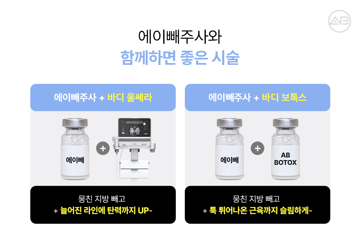 지방분해주사와 함께하면 시너지 효과를 기대할 수 있는 시술